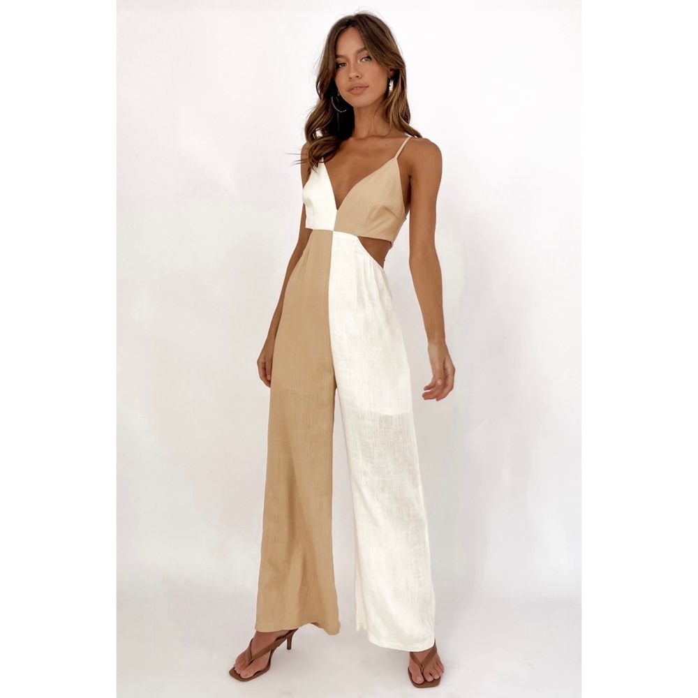 Mishkah Boutique Aliyah Colorblock Jumpsuit